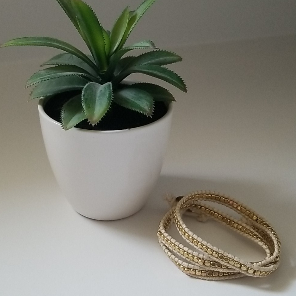 Beaded Wrap Around Bracelet